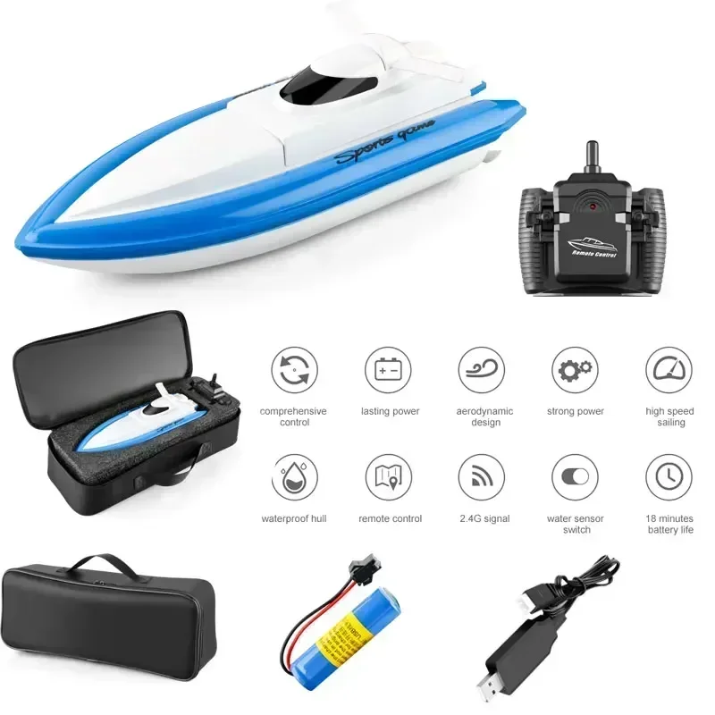 Outdoor Adventure Races - F1 High Speed RC Boat Remote