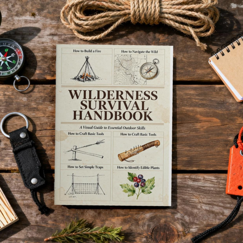 Wilderness Survival Guide Outd - Outdoor Adventure Books For Adults ulasan dan harga