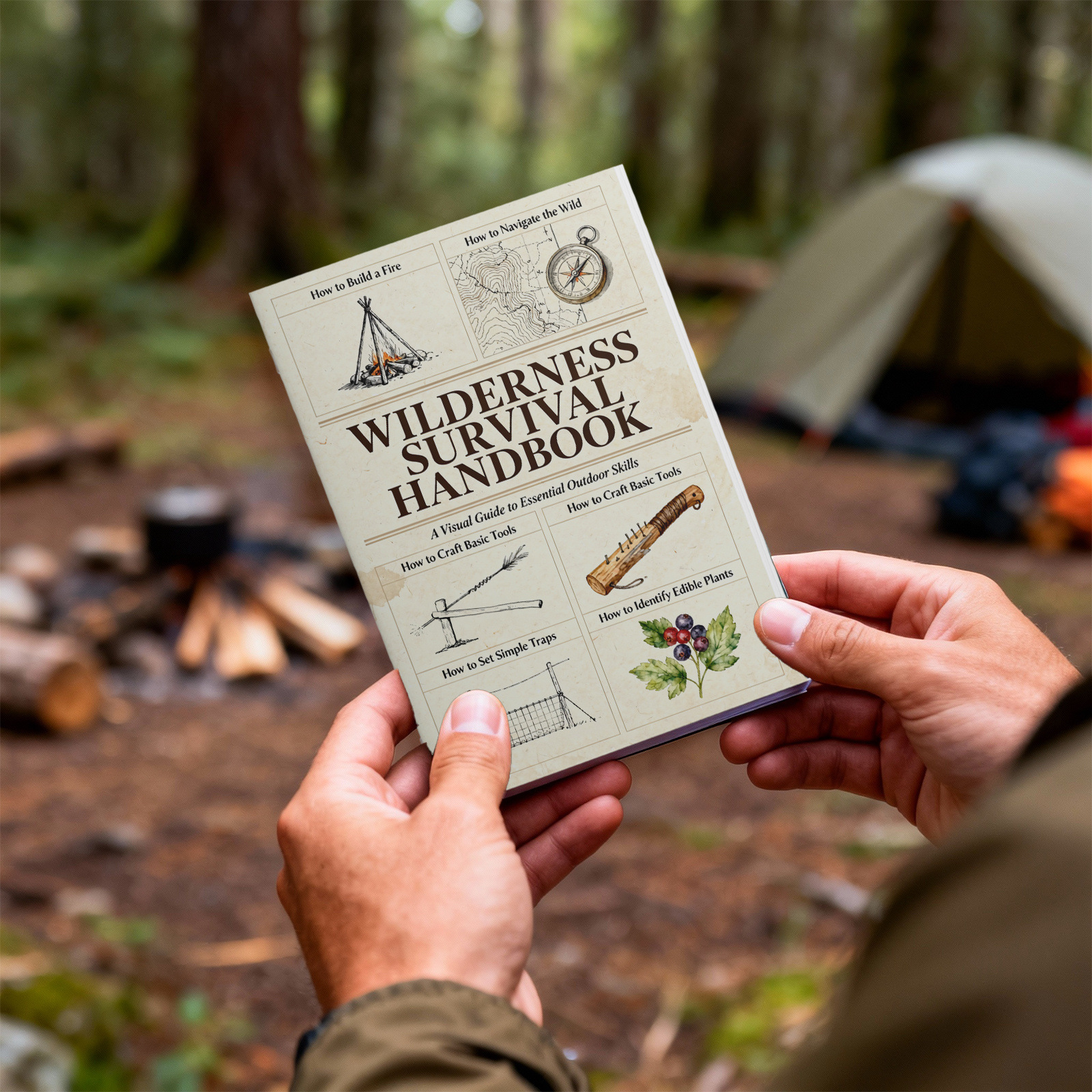 Wilderness Survival Guide Outd - Outdoor Adventure Books For Adults ulasan dan harga