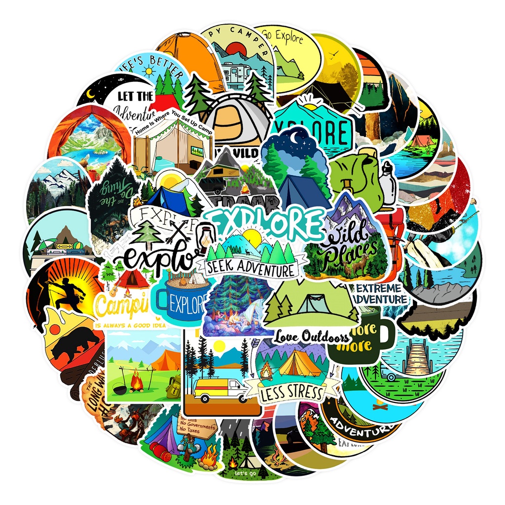 50PCS Outdoor Adventure Campin - Outdoor Adventure Stores ulasan dan harga