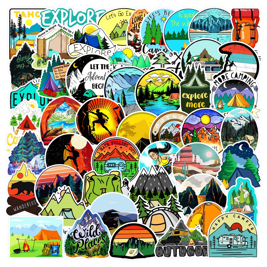 50PCS Outdoor Adventure Campin - Outdoor Adventure Stores ulasan dan harga