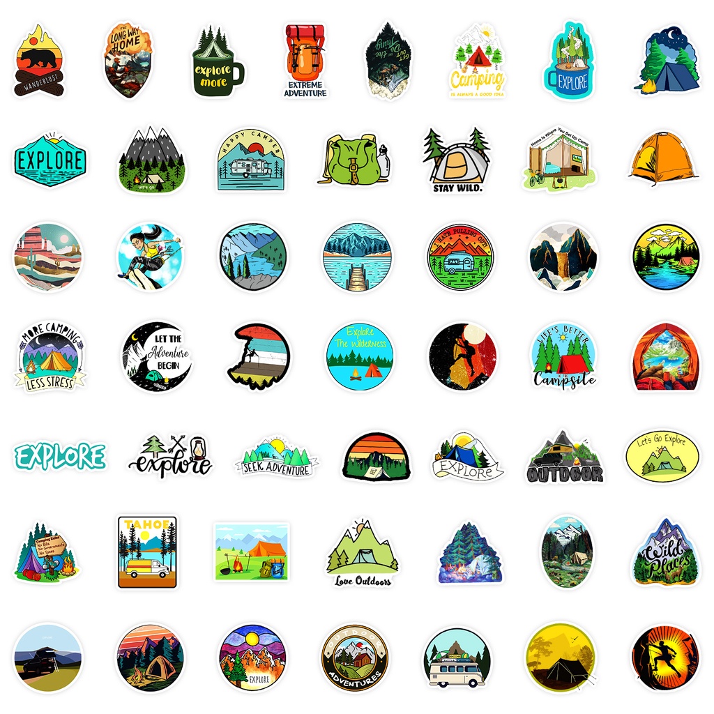 50PCS Outdoor Adventure Campin - Outdoor Adventure Stores ulasan dan harga