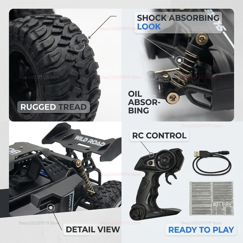 2026 NEW 1:16 RC All-terrain O - Outdoor Adventure Races ulasan dan harga